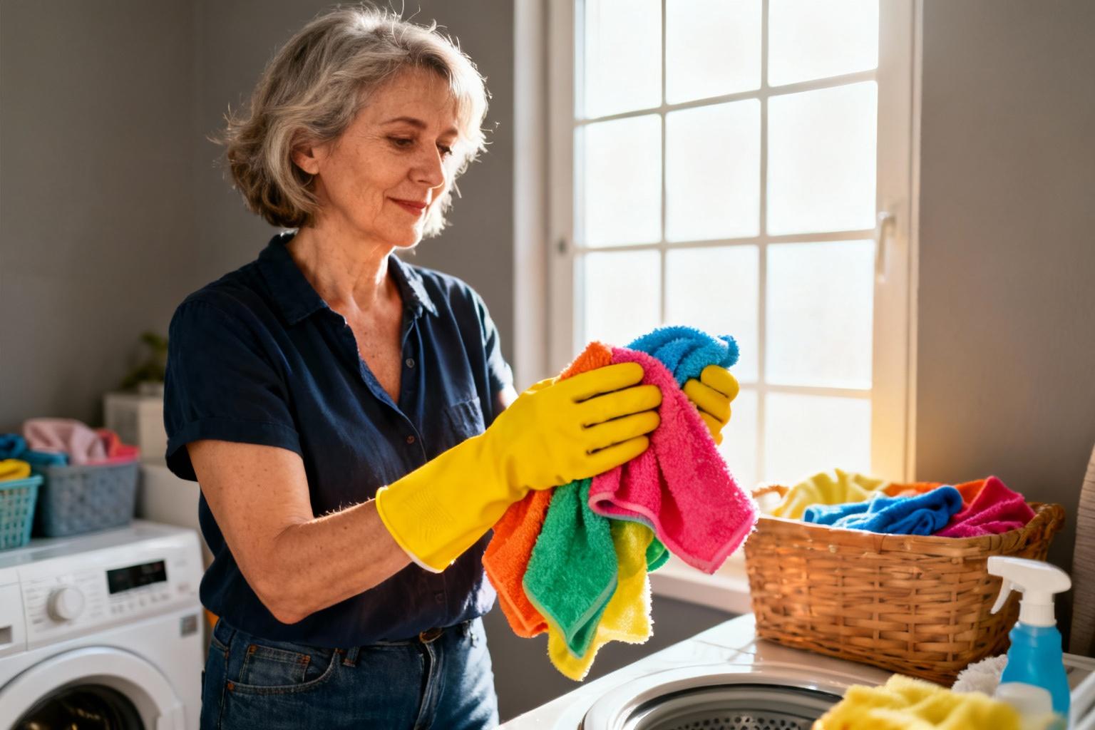 Comment nettoyer ses chiffons microfibres sans les abîmer