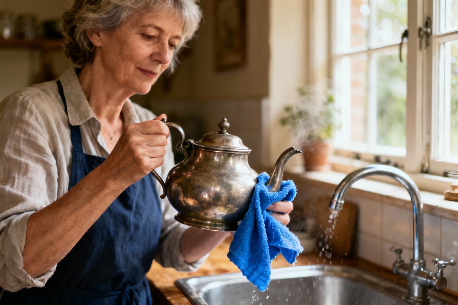Comment nettoyer un objet en étain sans l’abîmer : méthodes efficaces et douces