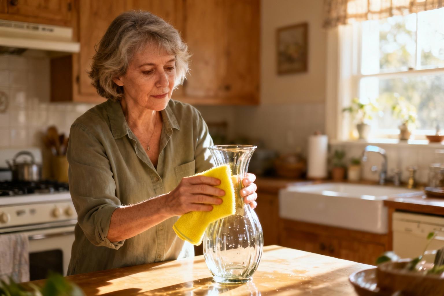 Comment nettoyer un vase en verre facilement et sans l’abîmer