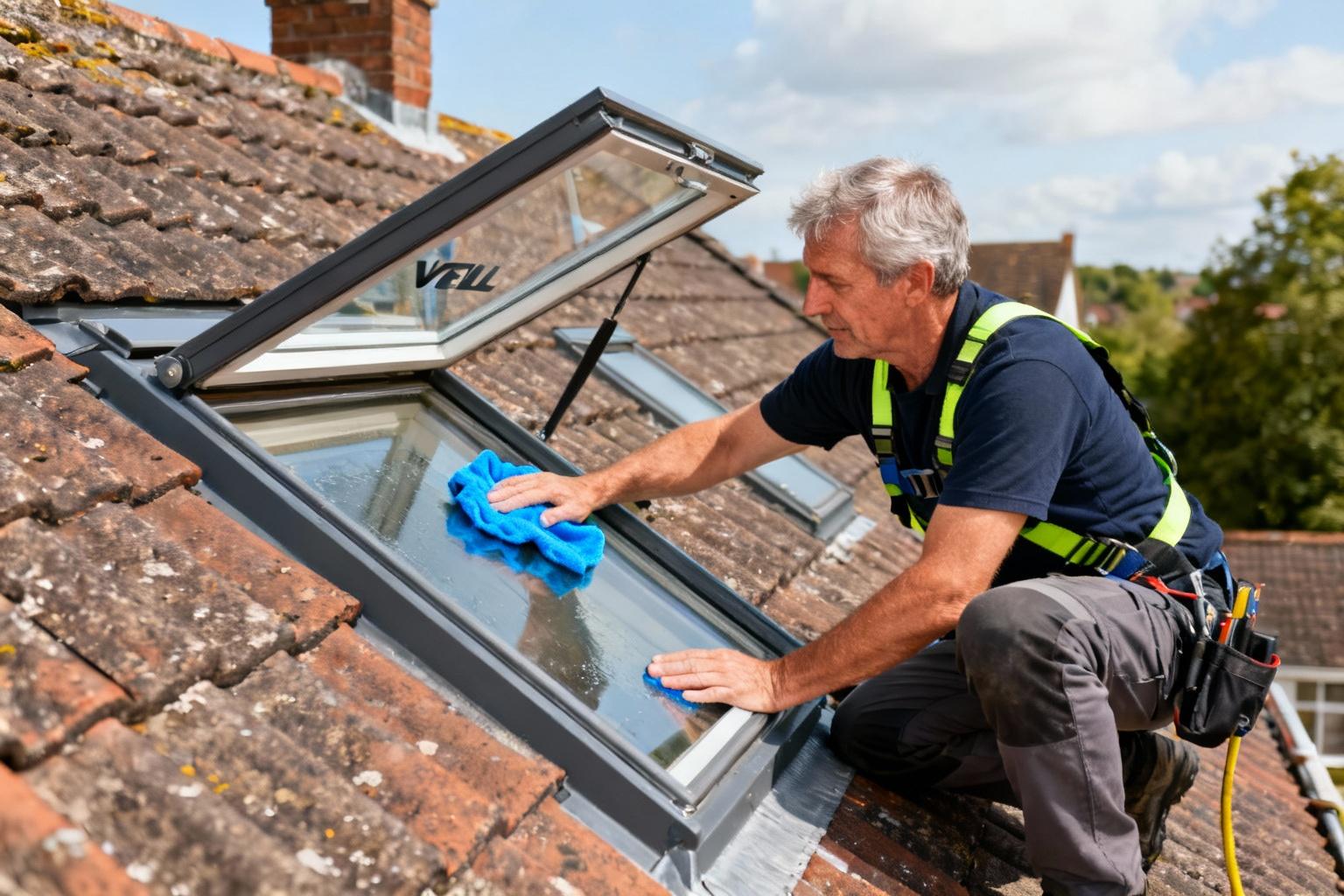 Comment nettoyer l’extérieur de votre Velux sans risque
