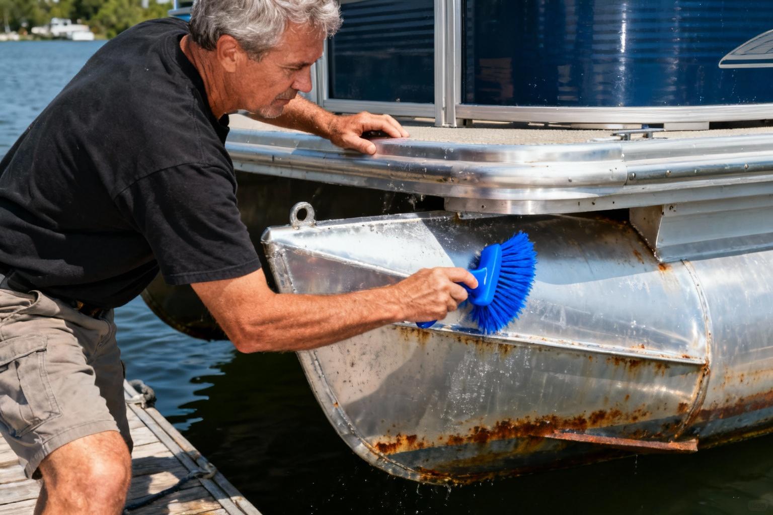Guide complet pour nettoyer votre quille de ponton efficacement