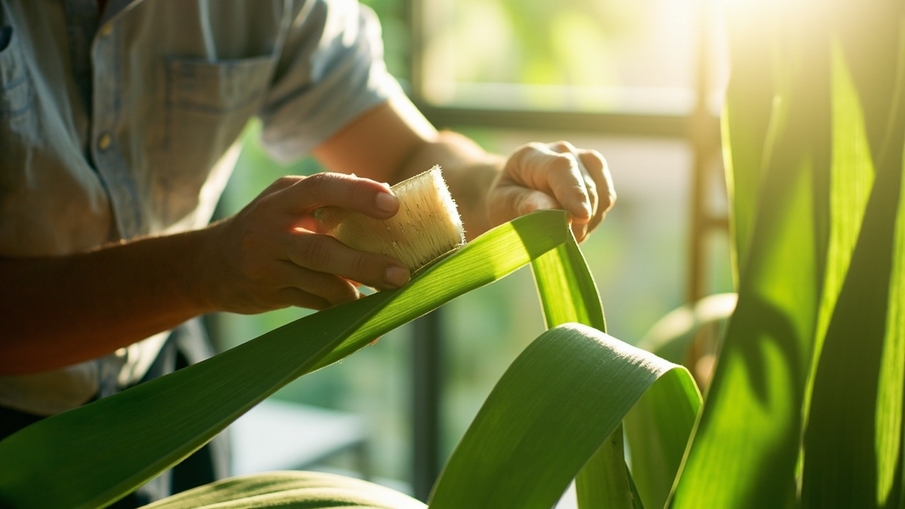 Comment nettoyer les feuilles de yucca sans les abîmer