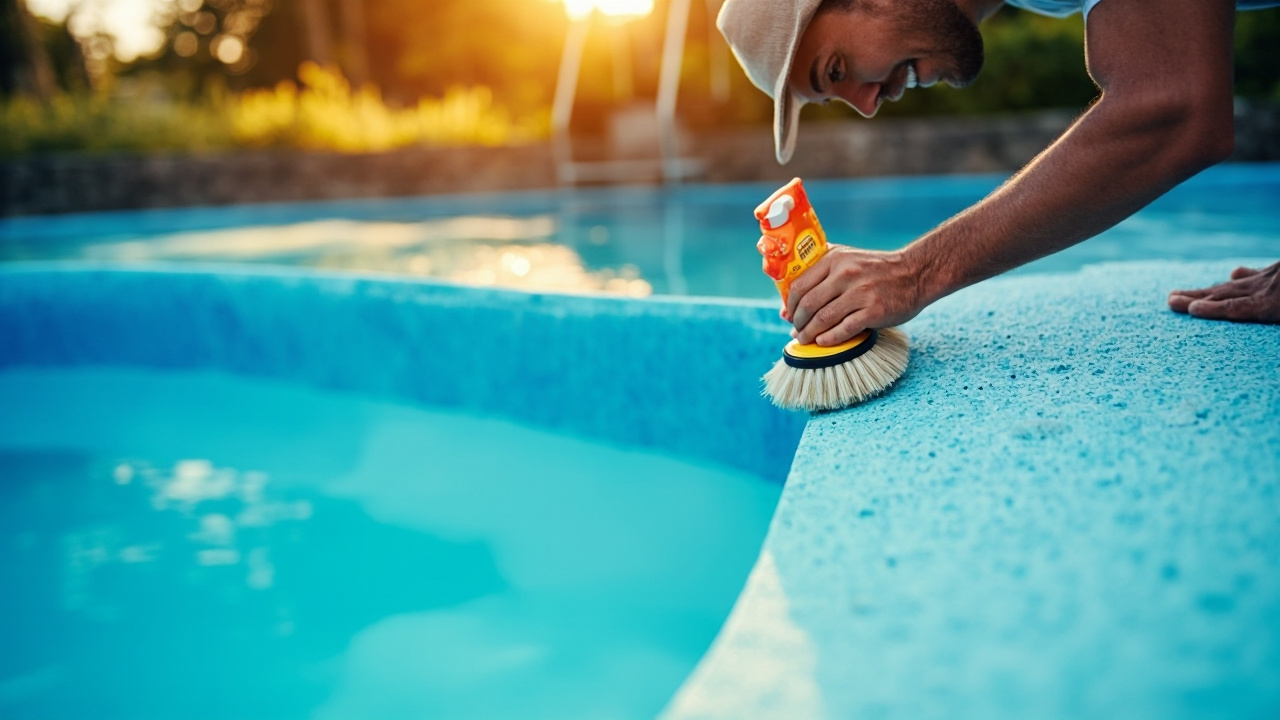 Comment nettoyer un liner de piscine vide sans faire d’erreurs