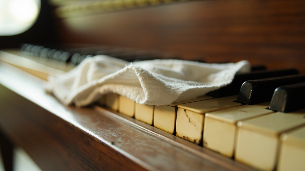 Guide pratique pour nettoyer les touches de piano en ivoire