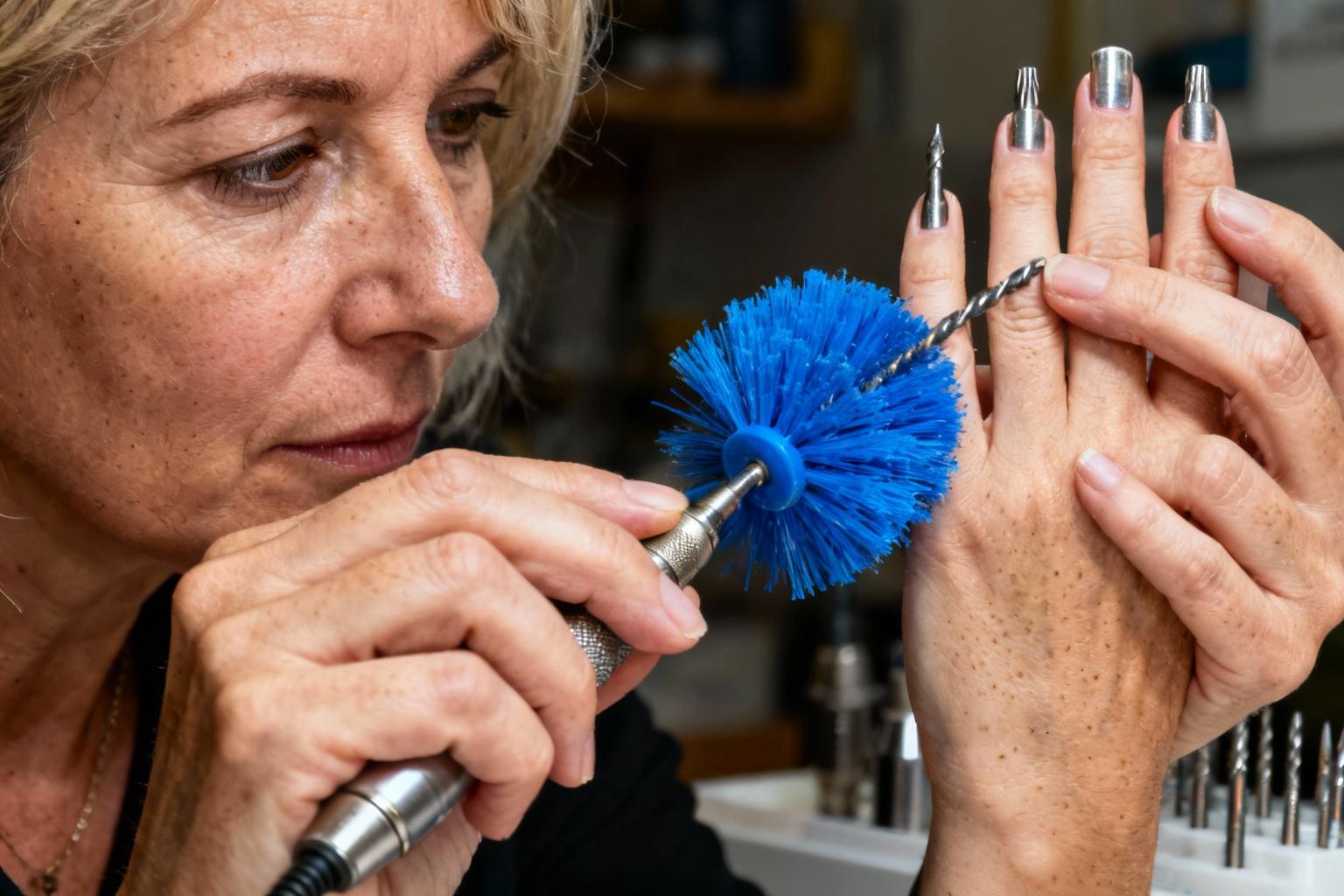 Comment nettoyer efficacement vos embouts de ponceuse à ongles