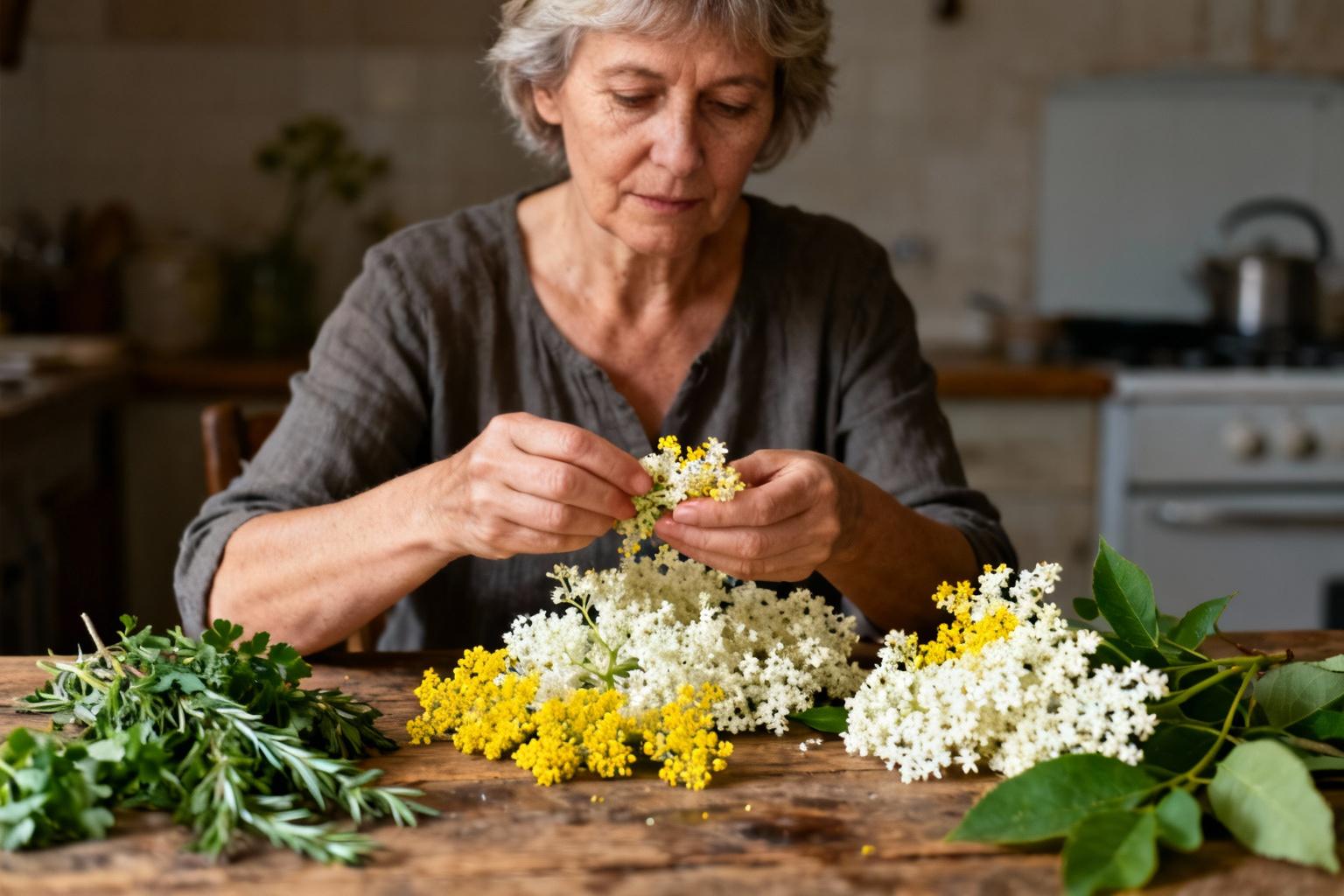 Comment nettoyer les fleurs de sureau sans perdre leurs arômes