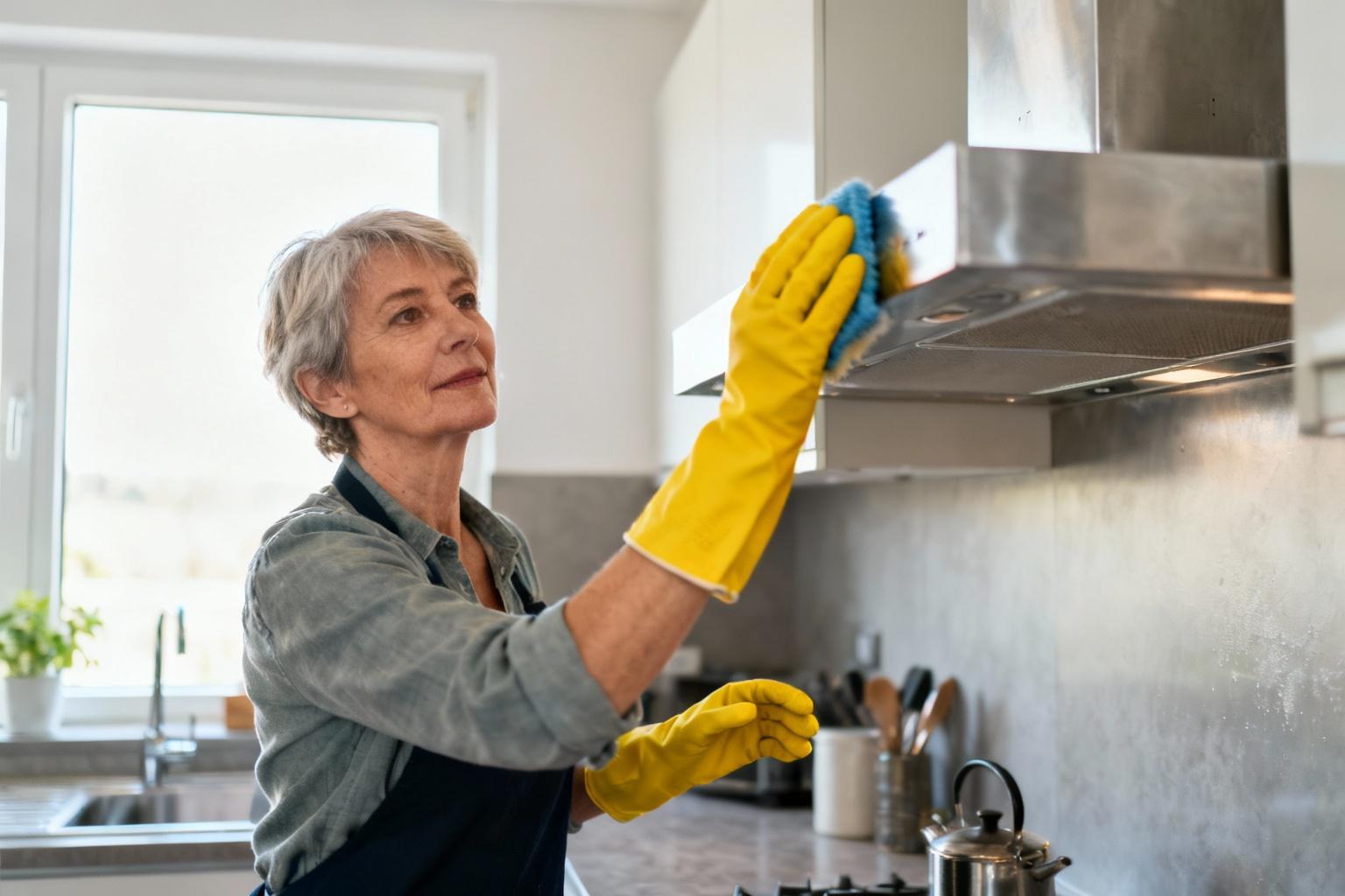 Comment nettoyer sa hotte en inox sans laisser de traces