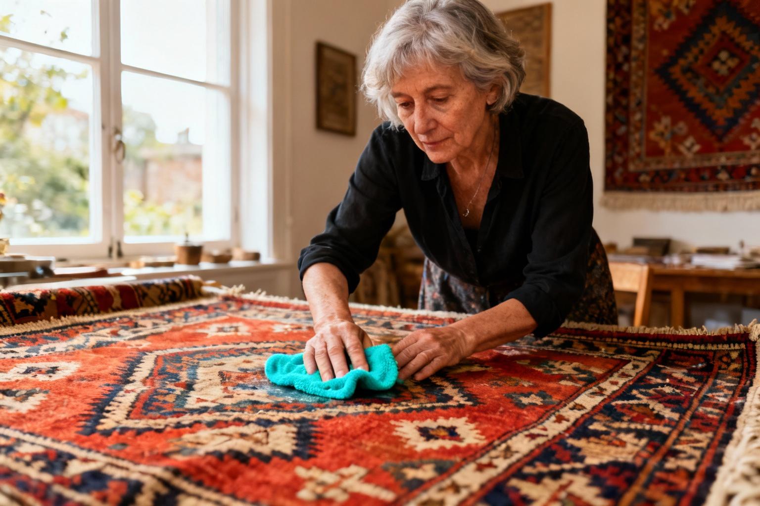 Comment nettoyer un kilim ancien sans l’abîmer