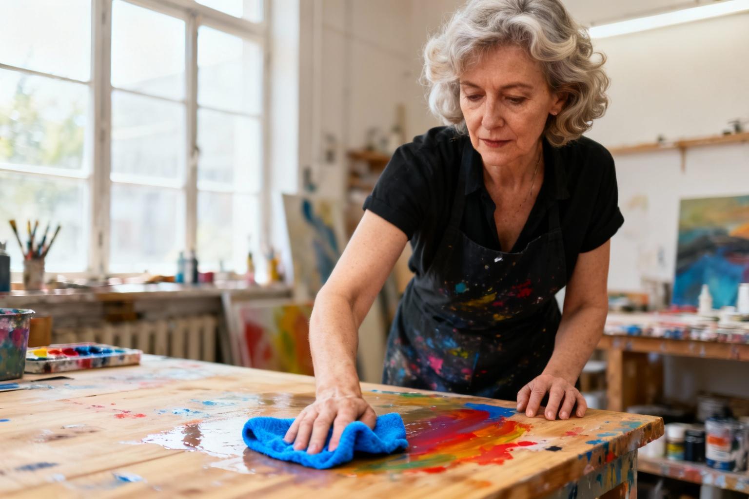 Comment nettoyer la peinture acrylique sur toutes les surfaces