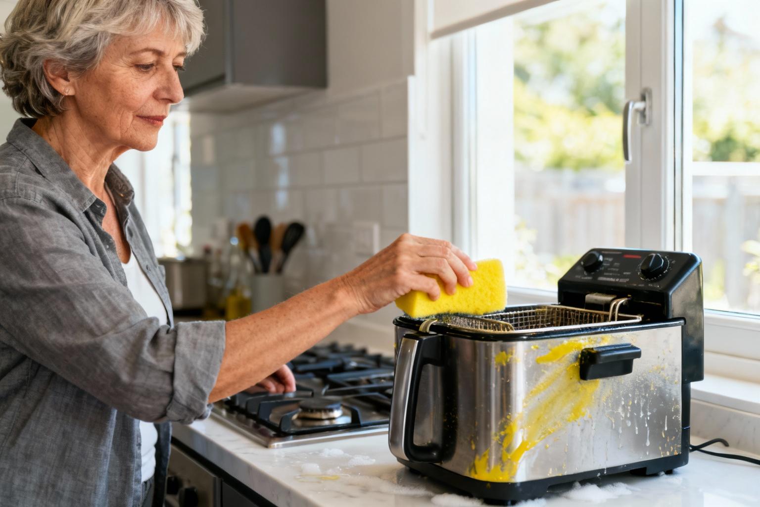 Comment nettoyer l’extérieur de sa friteuse sans l’abîmer