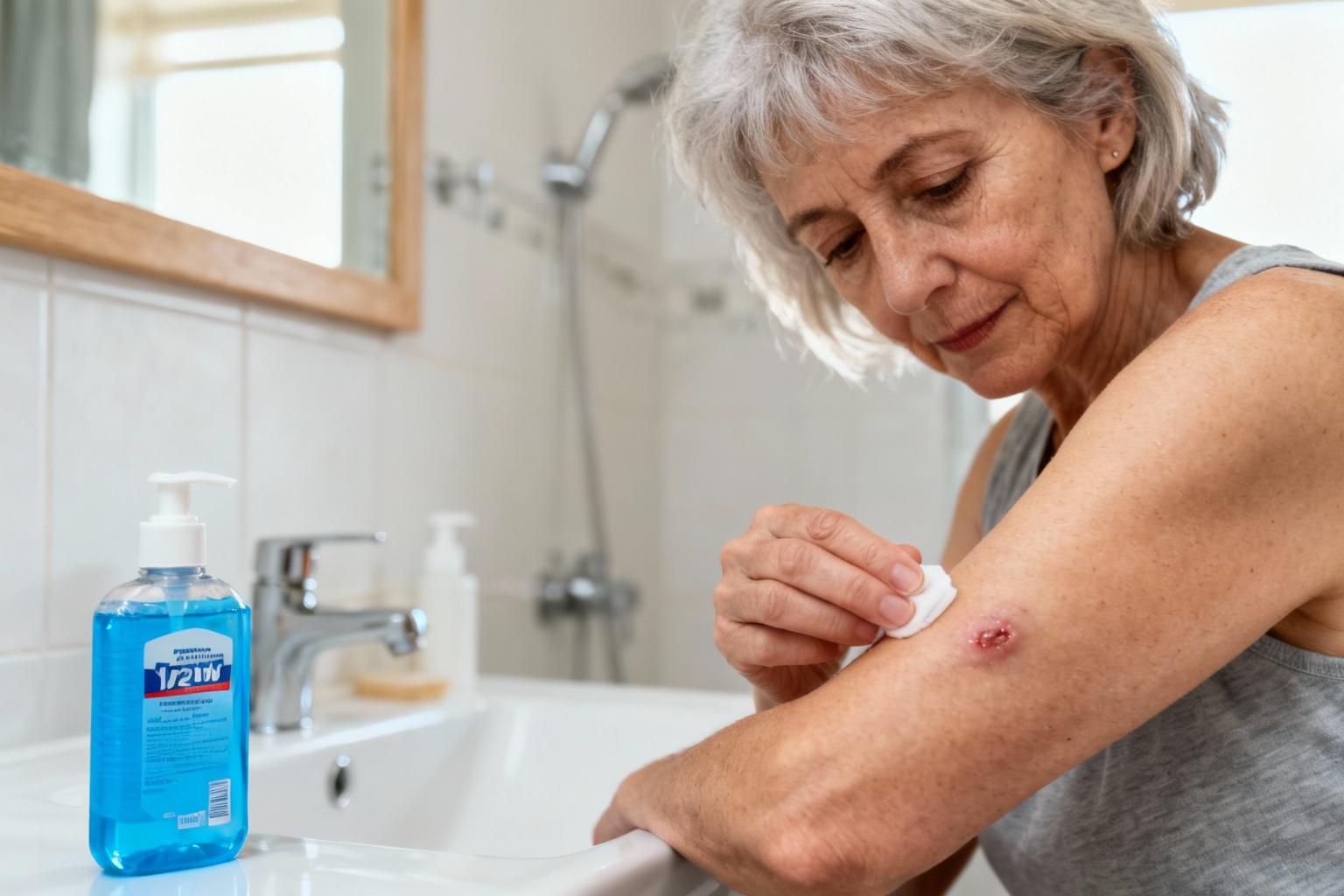 Comment nettoyer un kyste percé sans risquer d’infection