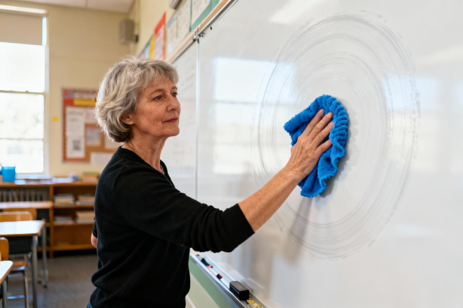 Comment nettoyer un tableau blanc efficacement et éviter les traces