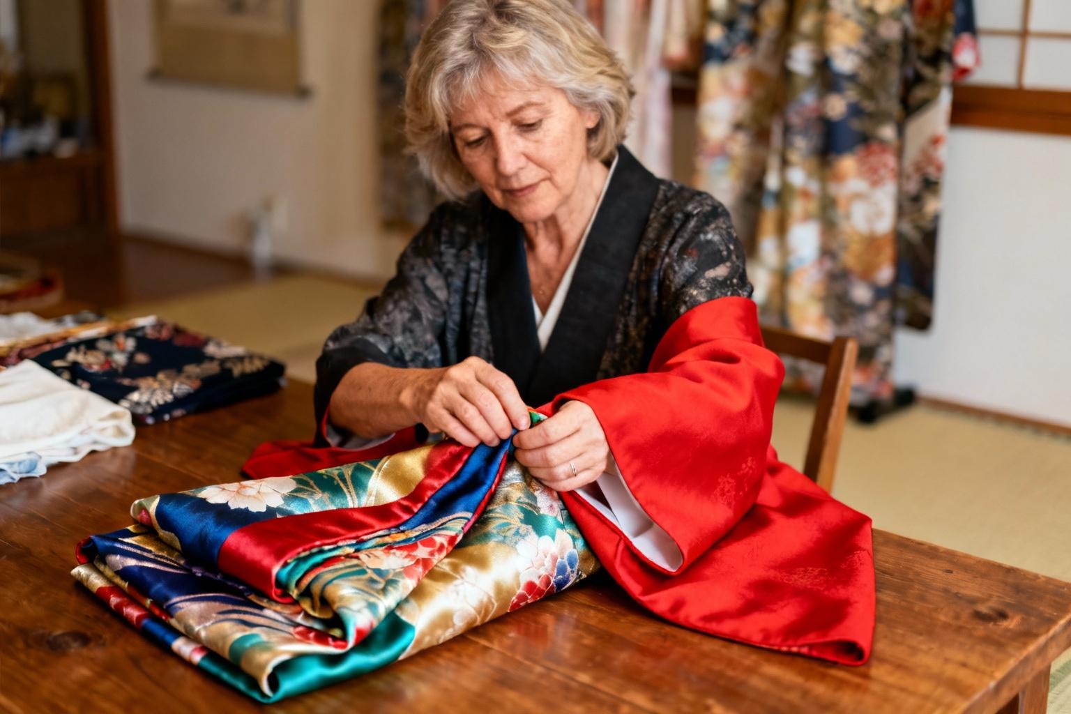 Comment nettoyer un kimono sans l’abîmer : guide pratique par matière