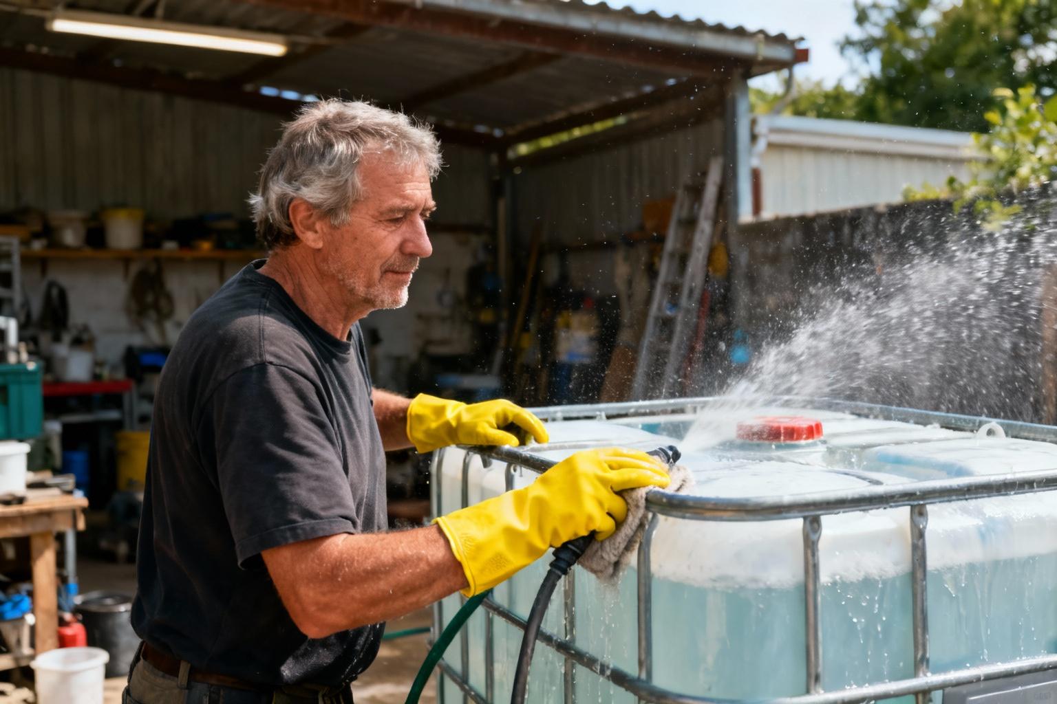 Comment nettoyer une cuve de 1000l : méthodes et produits efficaces