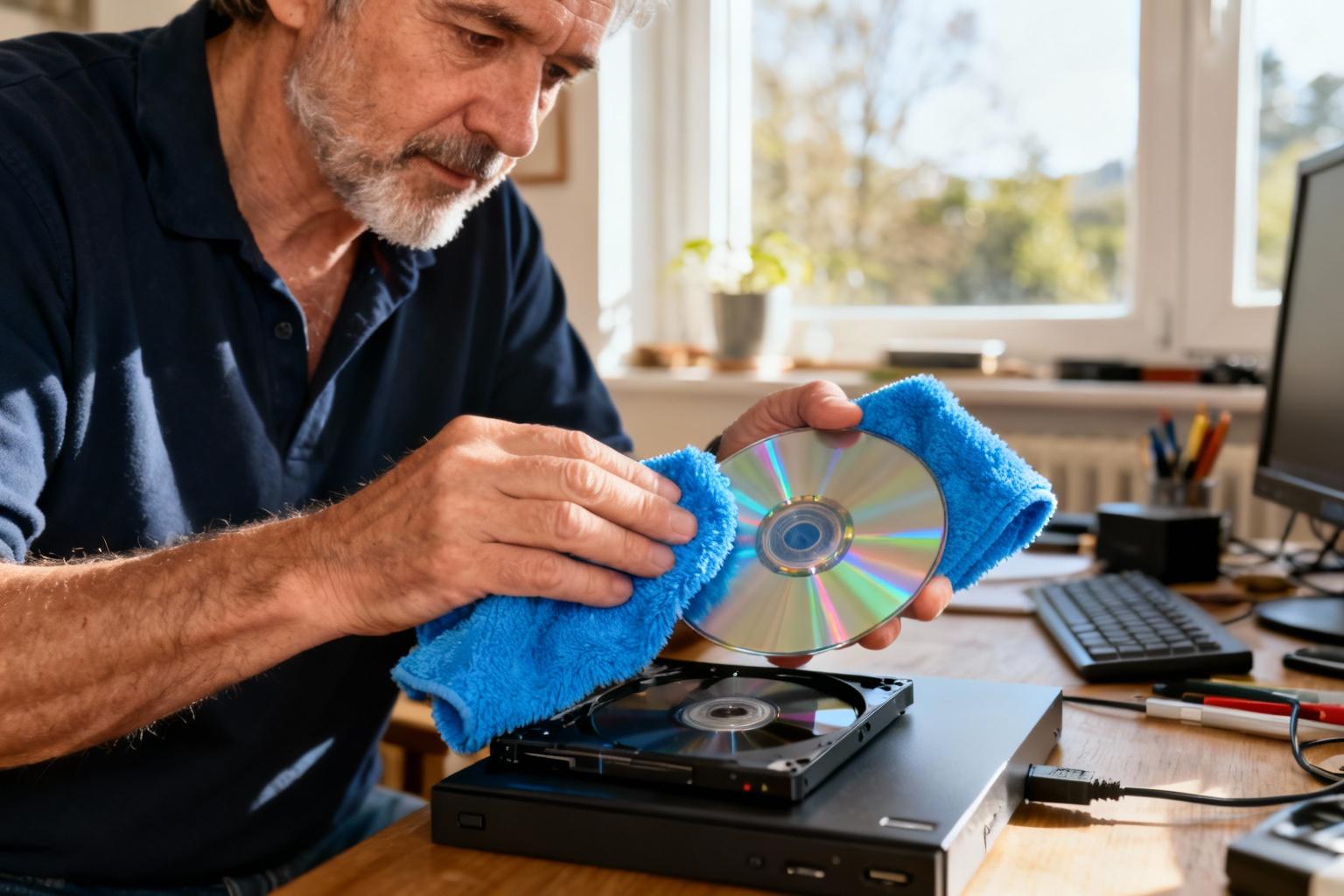 Comment nettoyer un DVD qui saute ou ne lit plus