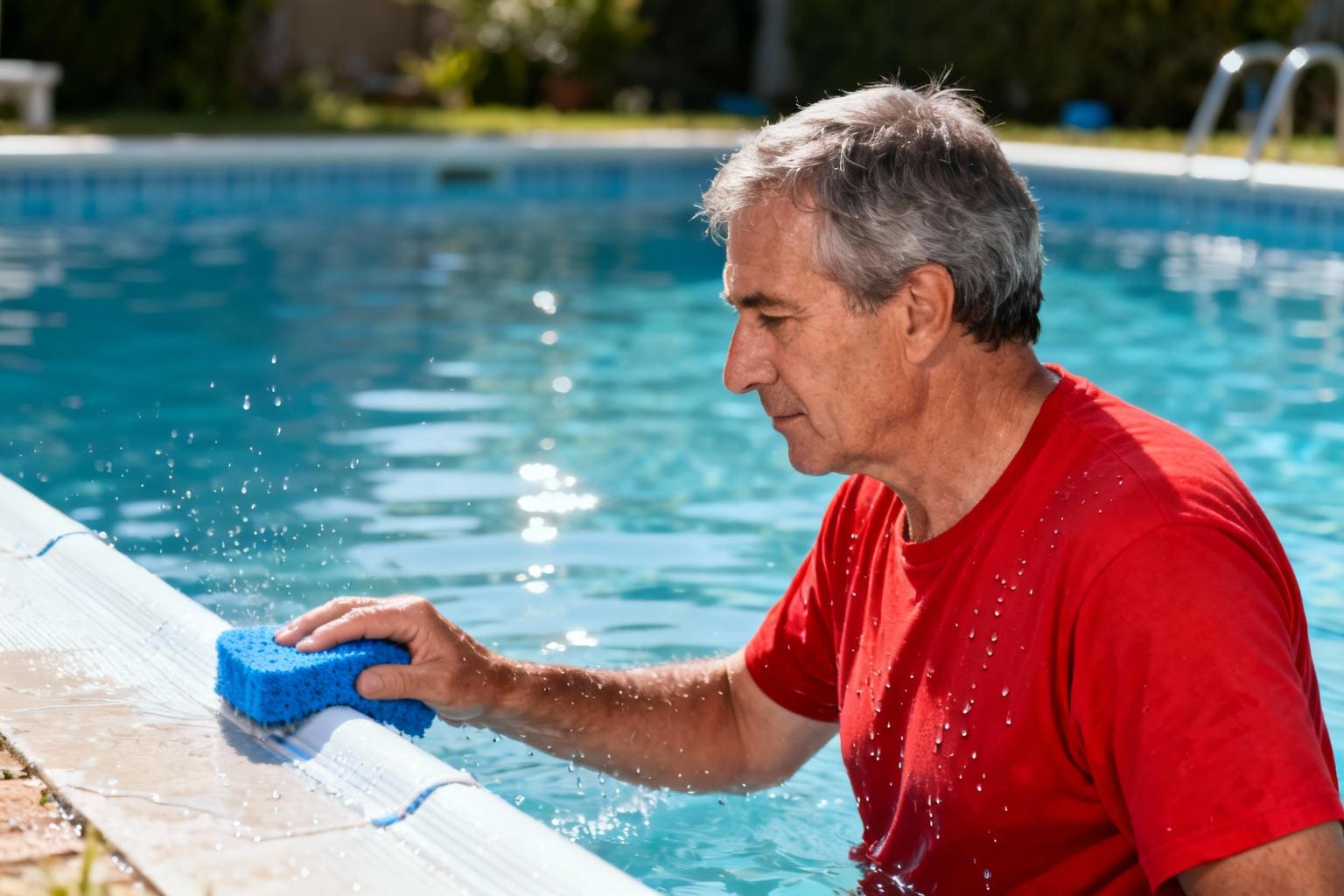 Comment nettoyer la ligne d’eau de votre liner sans l’abîmer