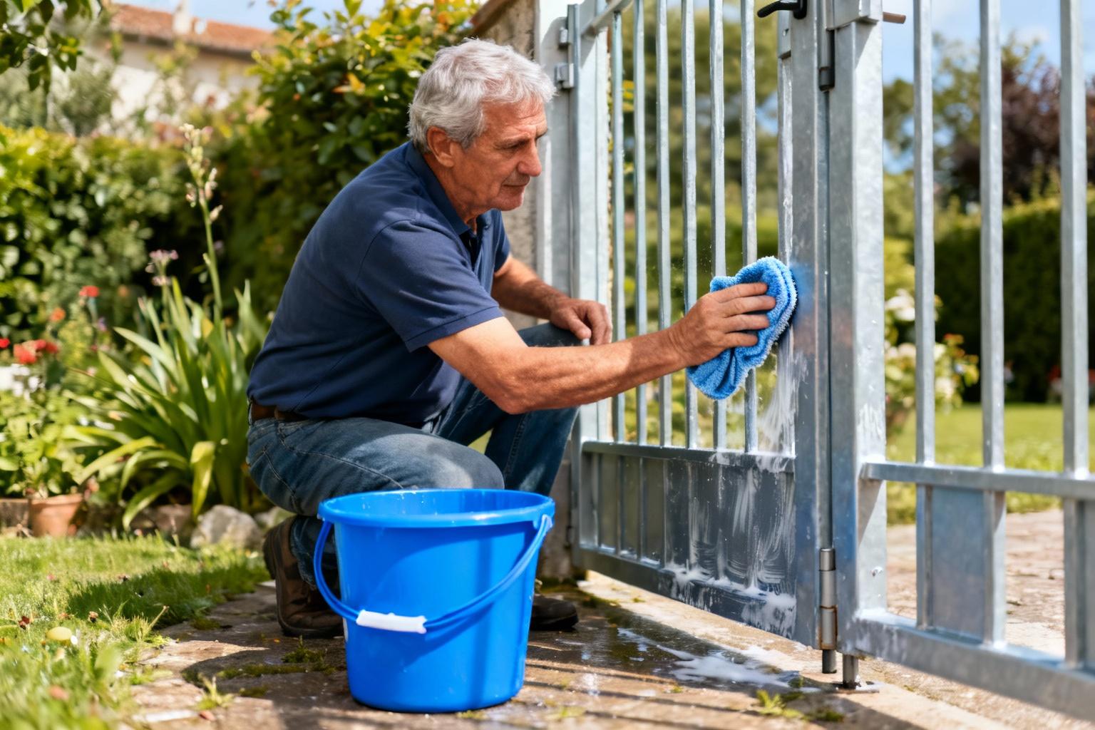 Comment nettoyer un portail en aluminium sans l’abîmer : guide pratique étape par étape
