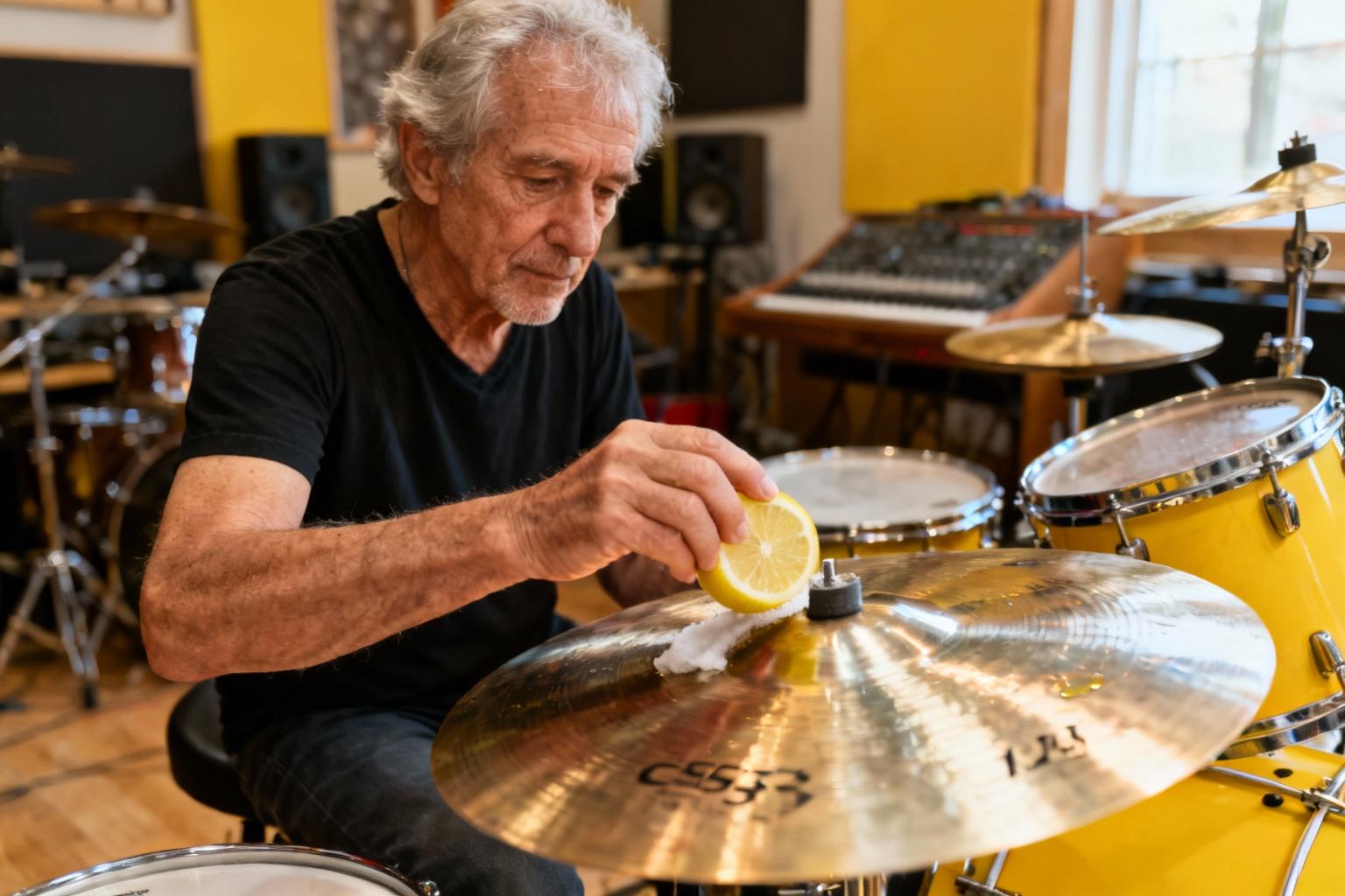 Comment nettoyer ses cymbales sans abîmer leur son